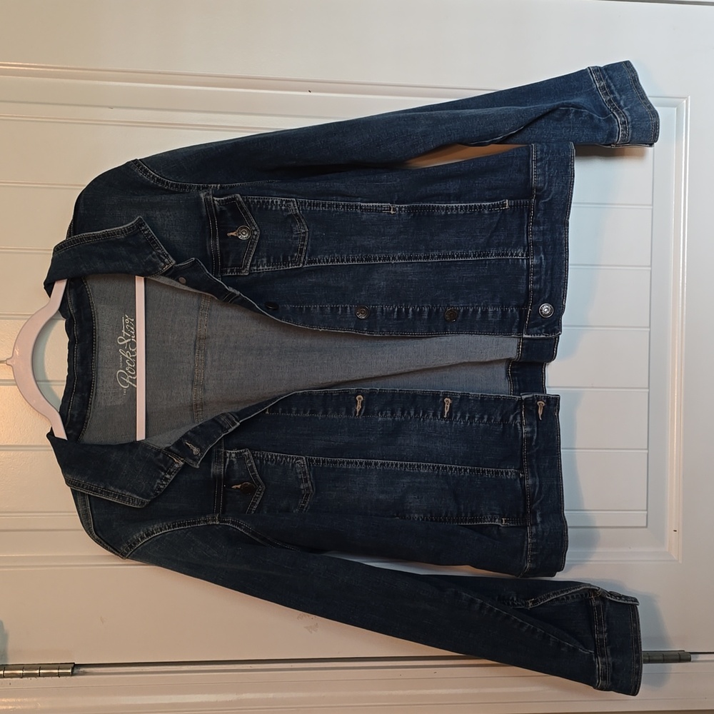 Old Navy Dark Blue Jean Jacket
